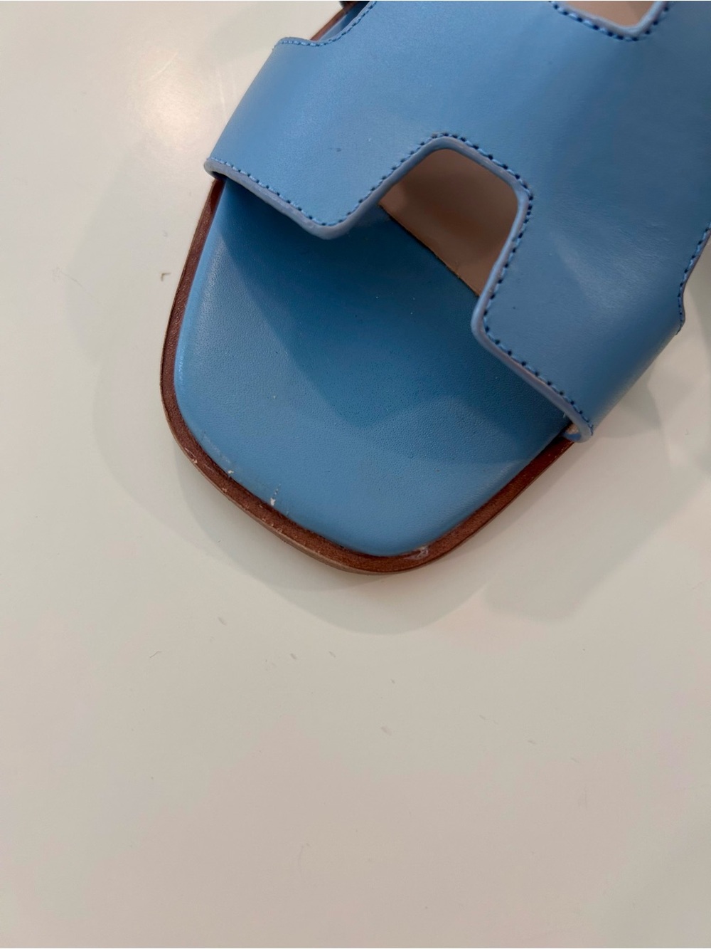 Steve Madden Blue Sandals Sz 9 - Picture 2 of 7